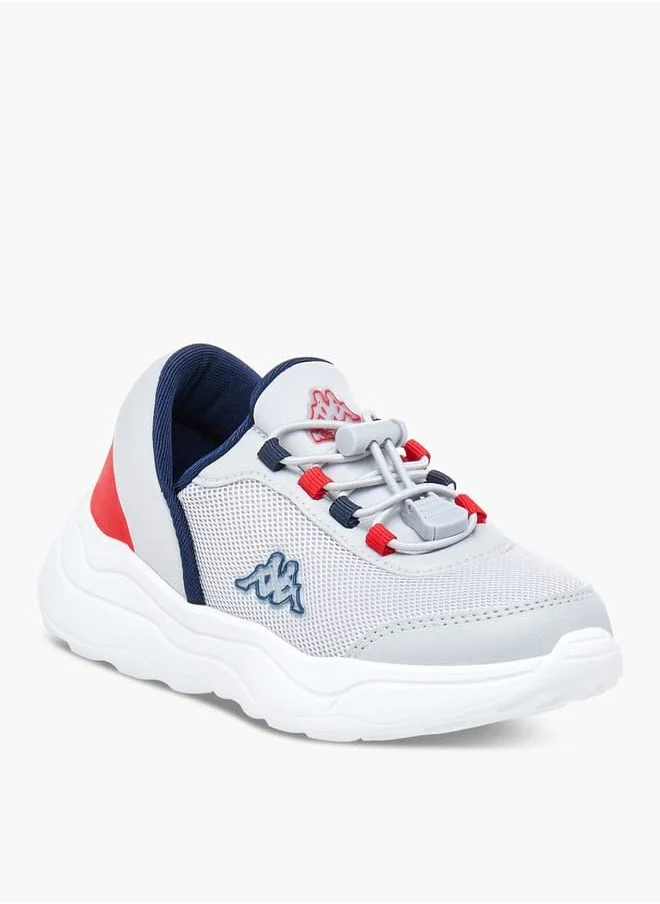 كابا Boys Colourblock Sports Shoes with Adjustable Cord Lock Closure