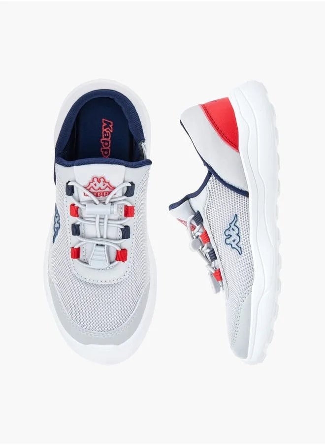 كابا Boys Colourblock Sports Shoes with Adjustable Cord Lock Closure