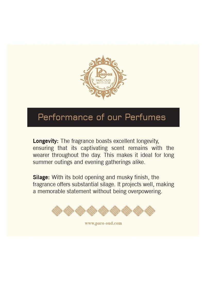 PARO OUD White Musk  12ML Musk Attar  Floral Attar - Image 3