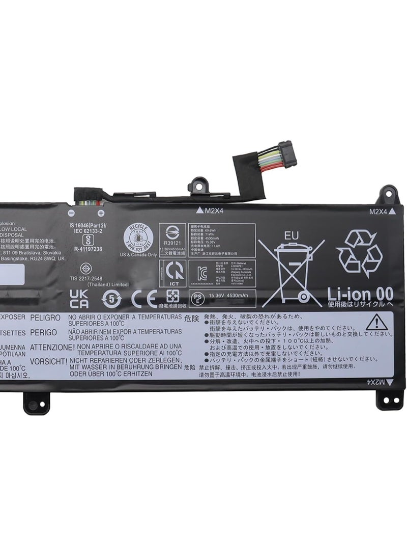 Terabyte REPLACEMENT L22D4PE1 L22M4PE1 Battery Compatible for Lenovo ThinkBook 16 G6 IRL/ThinkBook 16 G6 ABP/ThinkBook 16 G7 IML Series (15.36V 71Wh) - Image 3