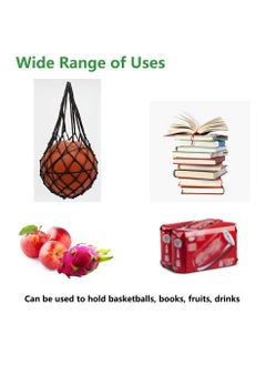 KASTWAVE 2-Pack Melon Hammock net Bag to Prevent Falling,Perfect for Growing Cantaloupe Pumpkin Watermelon in Vertical Garden Black  - Image 3