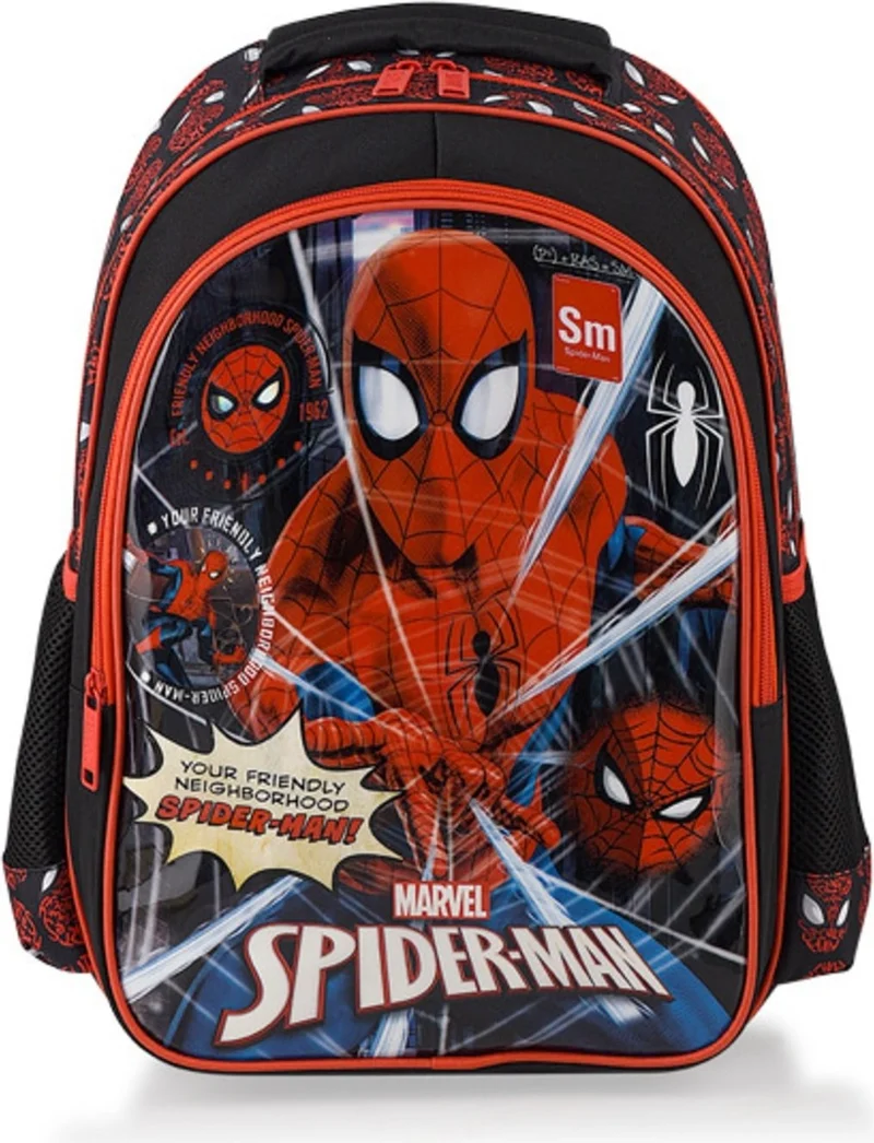 Frocx Spiderman Primary School Bag Due Neıgborhood