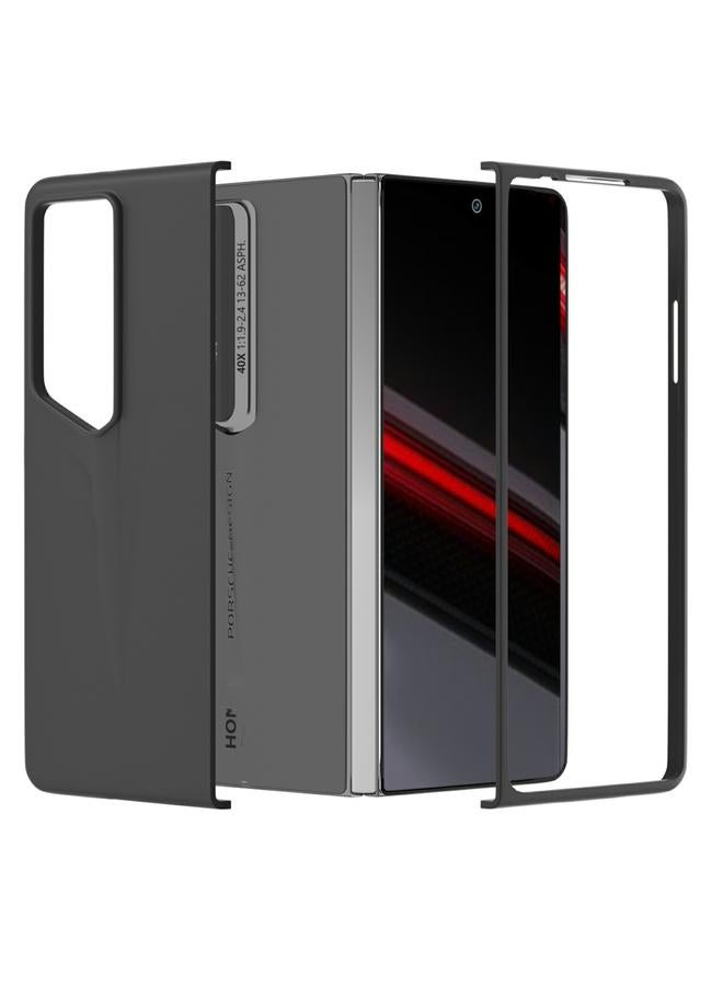 اس-توب جراب لهاتف Honor Magic V2 RSR Porsche Design بتغطية كاملة وملمس جلدي لهاتف الكمبيوتر الشخصي - Image 1