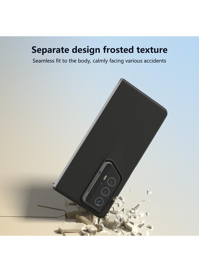 اس-توب جراب لهاتف Honor Magic V2 RSR Porsche Design بتغطية كاملة وملمس جلدي لهاتف الكمبيوتر الشخصي - Image 5