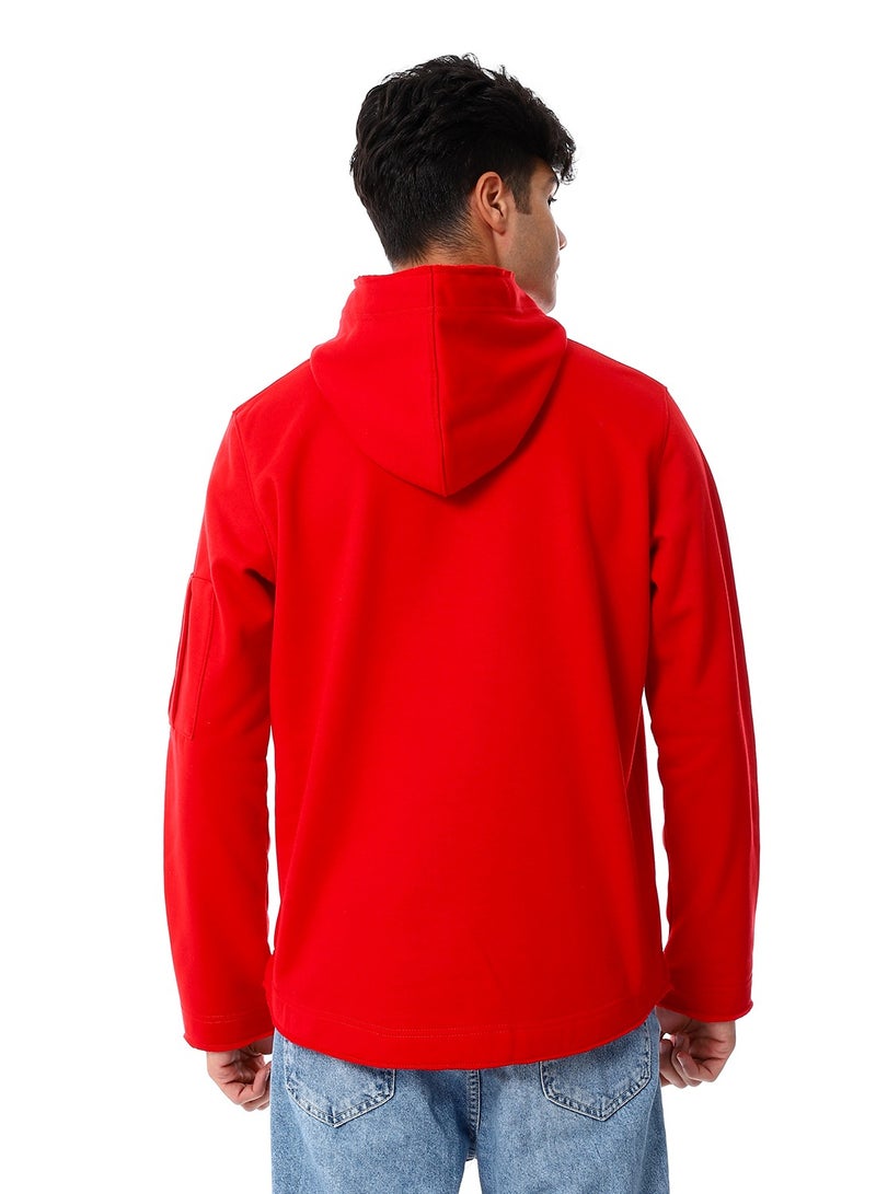 Caesar Mens Closed Hoodie  - Image 4