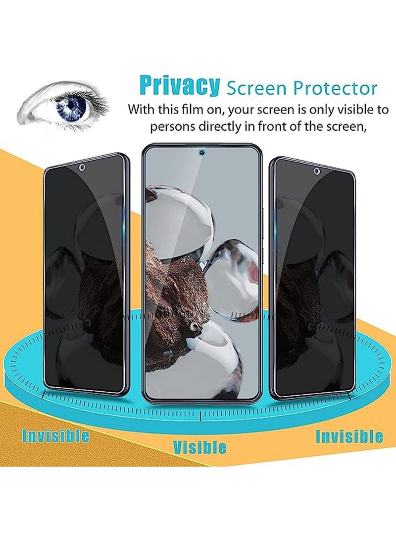 Realme C55 Privacy Screen Protector Tempered Glass with HD Full Cover Easy Installation Anti-dust Anti-scratch Anti-fingerprint Anti-Spy 9H Hardness Mobile Phone Film  - Image 5