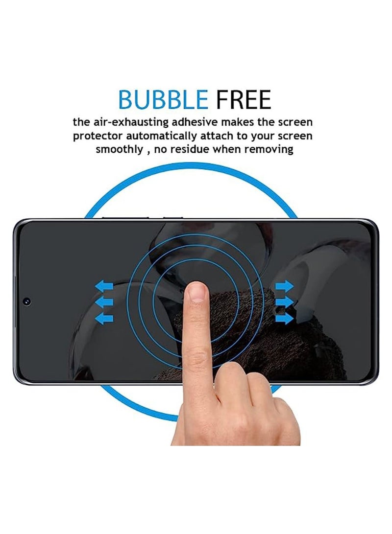 Realme C55 Privacy Screen Protector Tempered Glass with HD Full Cover Easy Installation Anti-dust Anti-scratch Anti-fingerprint Anti-Spy 9H Hardness Mobile Phone Film  - Image 4