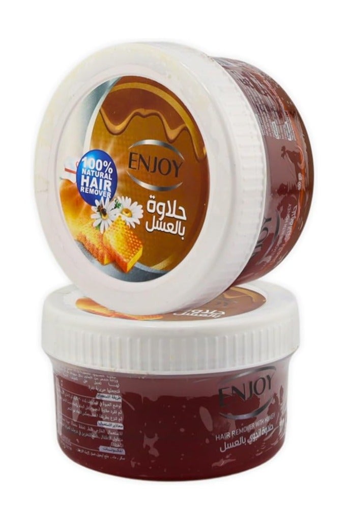 EN Joy Enjoy Hair Remover with Honey – 400g | Gentle Wax for Smooth & Nourished Skin | Natural Honey Infused Formula - Image 2