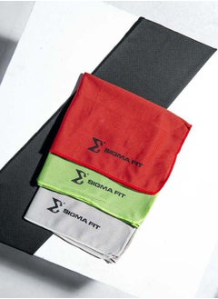 SIGMA FIT Sigma Fit RED COOLING TOWEL ,Color: Red  - Image 3