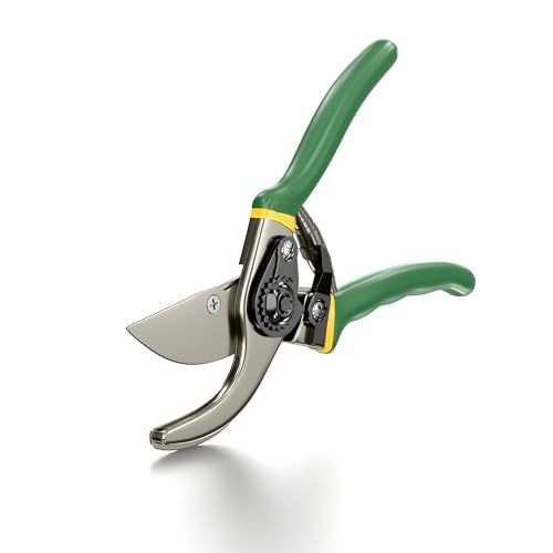 Miracle-Gro 2-Piece Pruning Shears Set – Includes 8 in. Bypass Pruner for Live Plants and 8 in. Anvil Pruner for Dry Stems – Sharp Carbon Steel Blades and Comfort Grip Handles for Garden and Yard Use - Image 3
