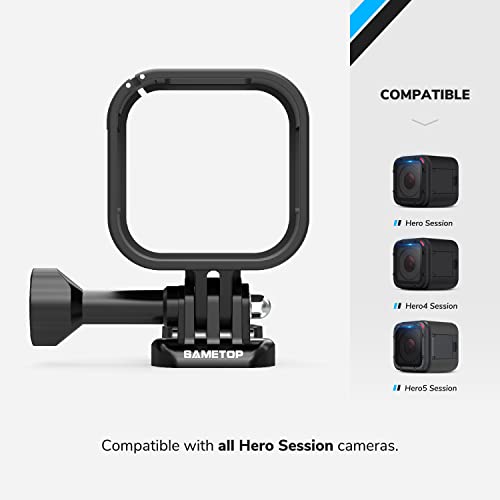 Sametop Case Frame Mount Housing Compatible with GoPro Hero 5 4 Session Cameras - Image 5