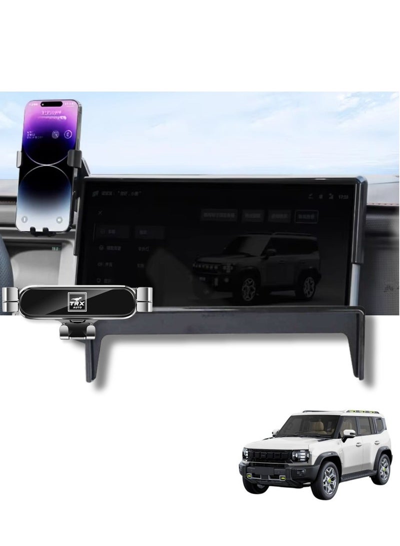 TRX AUTO Phone Holder For Jetour T2 2021–2025 – Rotating Dashboard Mount with Anti-Shock Design - Image 1