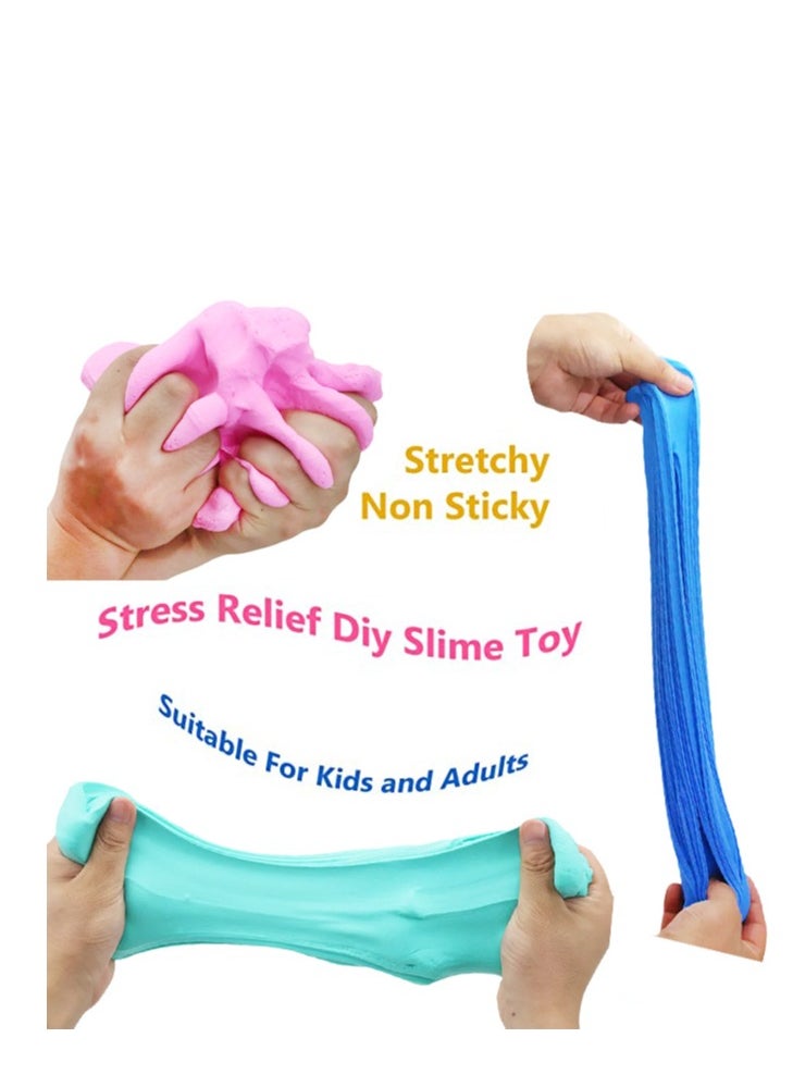 xppier - Pack of 9 Slime Kit with Charms – Non Sticky, Soft and Scented Butter Slime - Perfect for Fun, Learning and Increasing Focus in Kids and Adults - Image 1