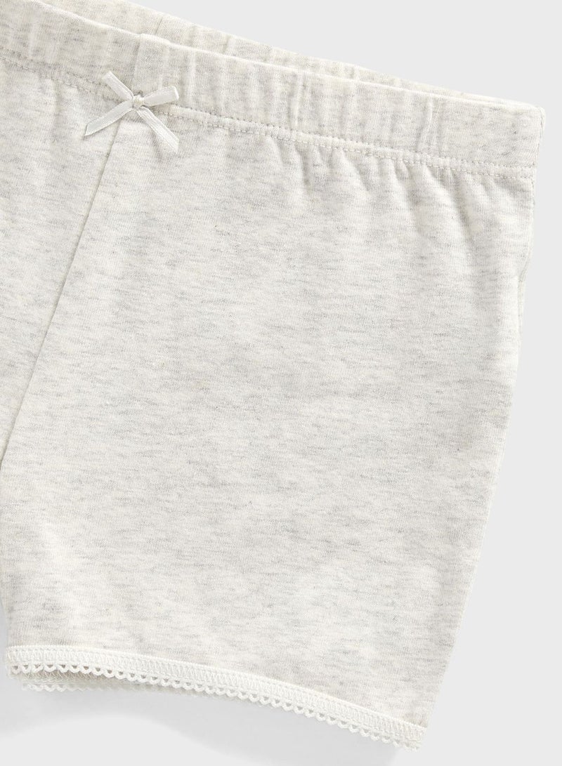 mothercare Pink and Grey Shorts - 2 Pack  - Image 4