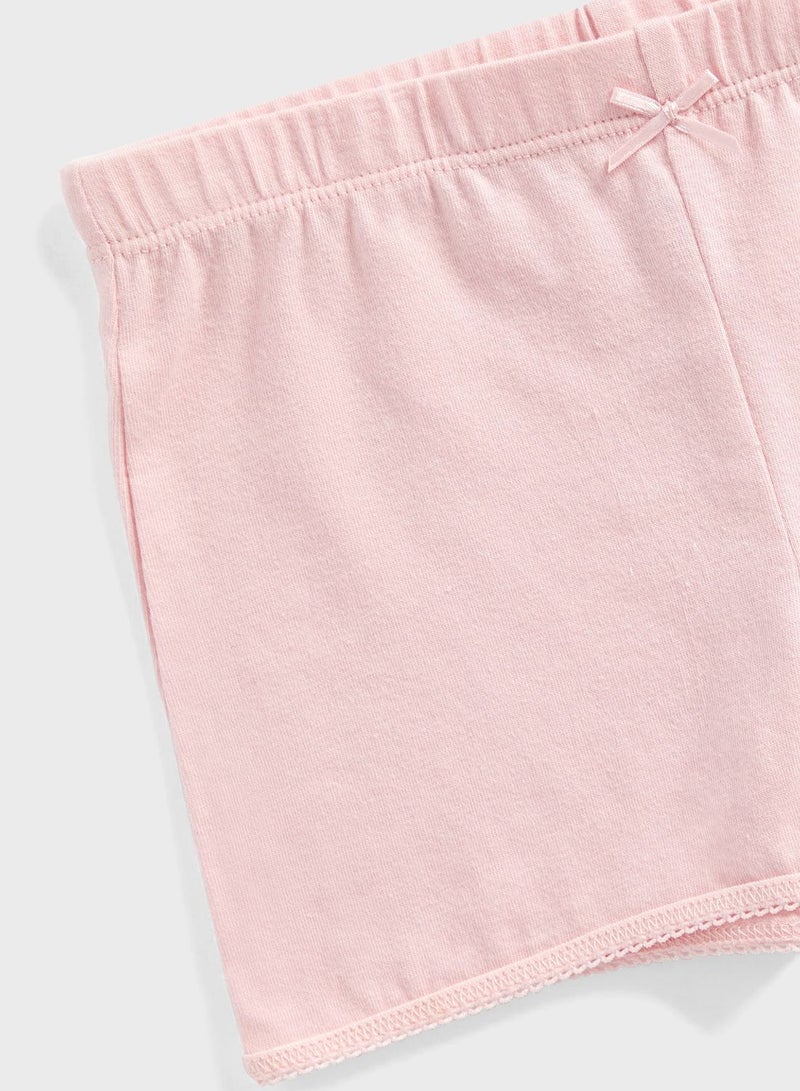 mothercare Pink and Grey Shorts - 2 Pack  - Image 3