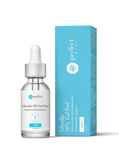 Glycolic Acid 30% Gel Peel - Enhanced with Retinol and Green Tea Extract (Professional Chemical Peel)- 1 fl oz 30mL