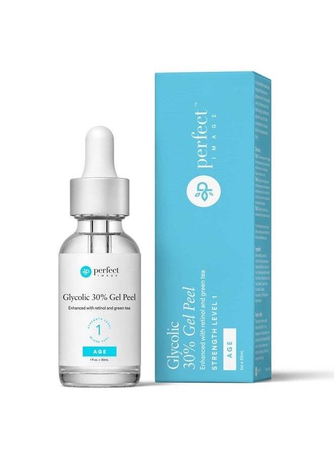 PERFECT IMAGE - Glycolic Acid 30% Gel Peel - Enhanced with Retinol and Green Tea Extract (Professional Chemical Peel)- 1 fl oz 30mL - Image 1