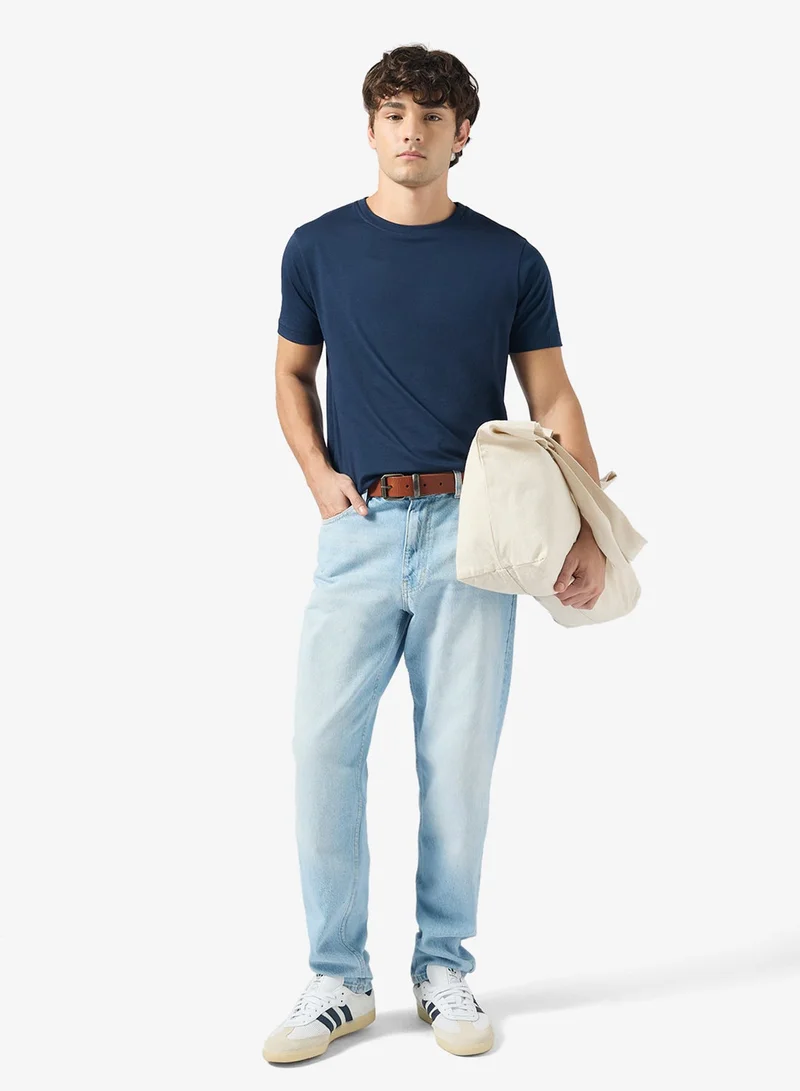 Seventy Five Basics  Pack of 2 Round Neck T-Shirt for Men | Best Price UAE