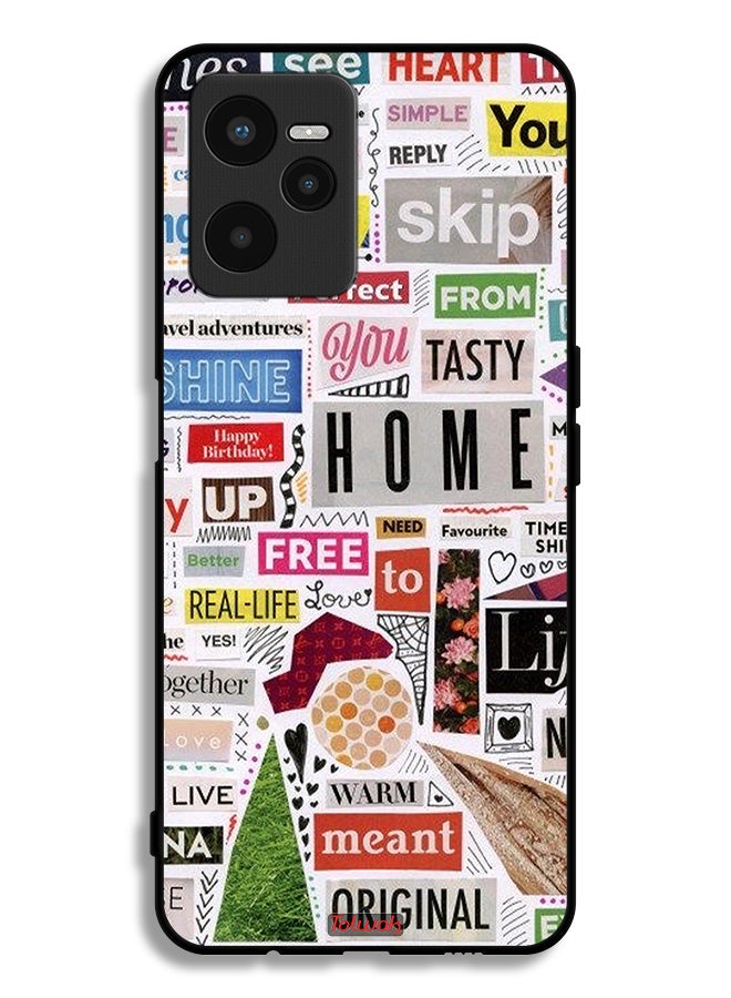 Tolwak Realme C35 Protective Case Cover Meant Original Stickers - Image 2