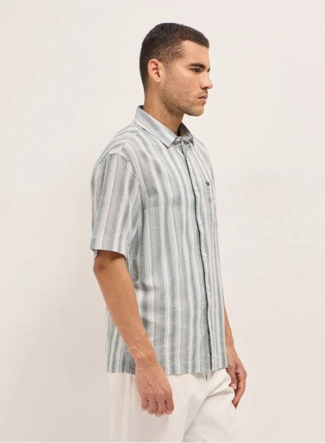 THE BEAR HOUSE  Men's Shirt for Casual and Formal Wear | Classic Button-Down Style for Office, Daily Use, Travel, Events & All-Season Outfits | Versatile & Stylish Wardrobe Essential for Every Occasion for Men | Best Price UAE