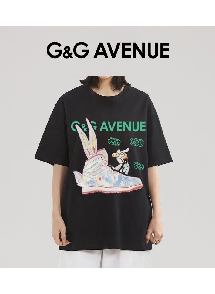 G&G AVENUE Double sided cotton air layer shirt men's short sleeved performance T-shirt, fishing T-shirt shirt men's gym T-shirt, quick drying men's sports T-shirt, short sleeved round neck exercise Oversized  - Image 5