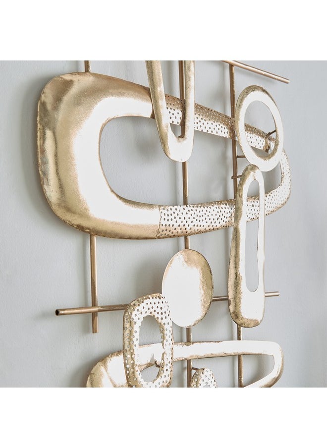 Home Box Jorja Modern Metal Wall Art 90.8 x 4.4 x 49.5 cm  - Image 3