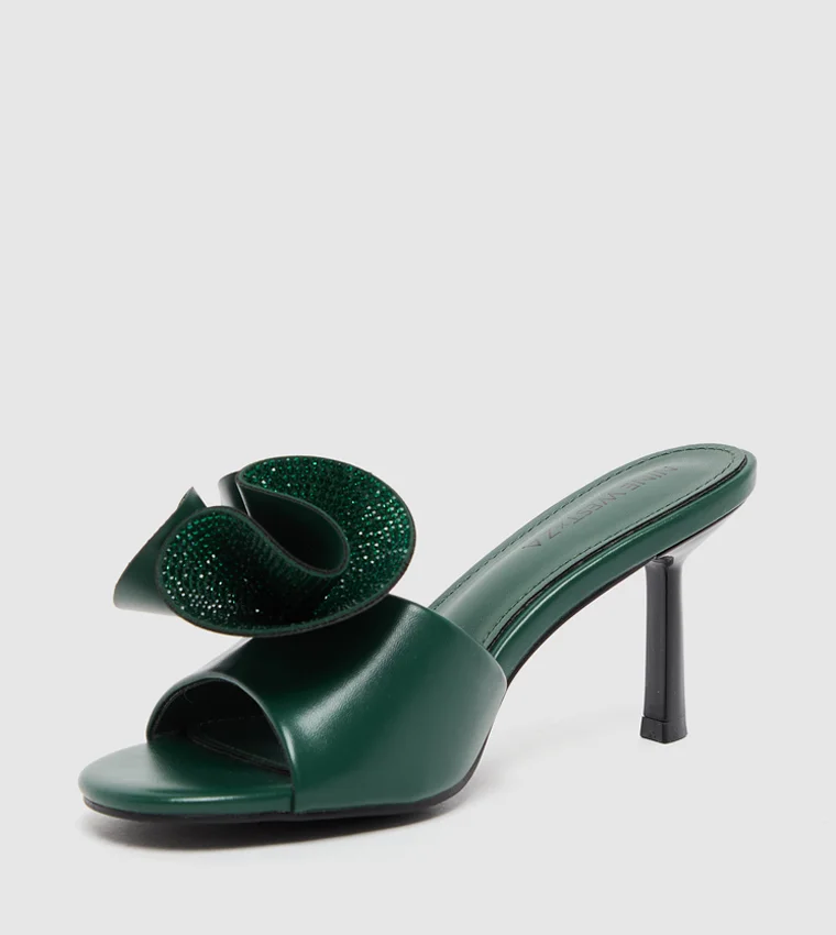 NINE WEST D-RIHANNA Embellished Stiletto Heel Sandals