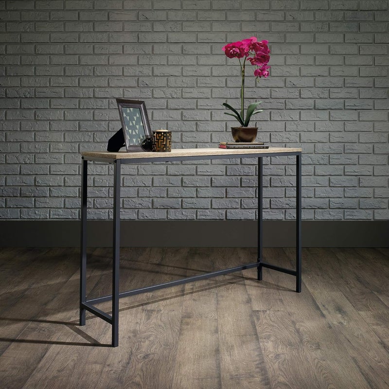 Sauder North Avenue Sofa Table Charter Oak Finish Black - Image 2