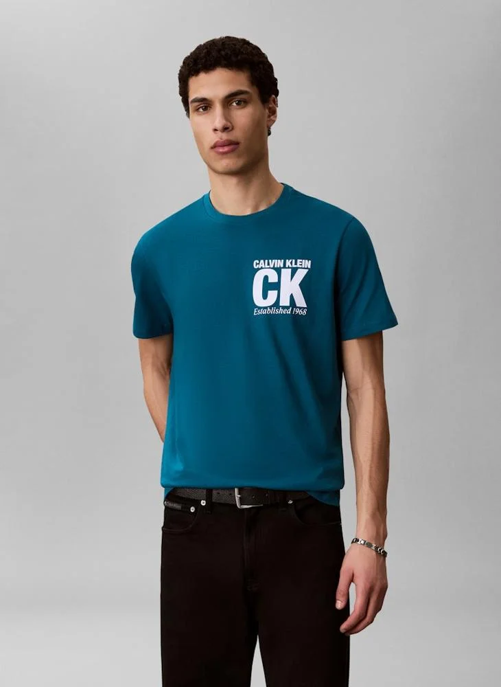 Graphic Crew Neck T-Shirt