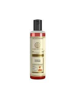 Khadi Natural Honey & Almond Hair Shampoo For Controlling Hair Fall |Natural Shampoo For Healthy & Shiny Hair |Suitable For All Hair Types, 210Ml  - Image 1