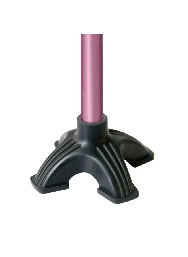 careX Self Standing Cane Tip, Sturdy Non-Slip Rubber, Stabilizing Four Pronged Cane Tip, Quad Cane Base Won't Scuff Floors, Adds Stability to Your Walking Cane - Image 4