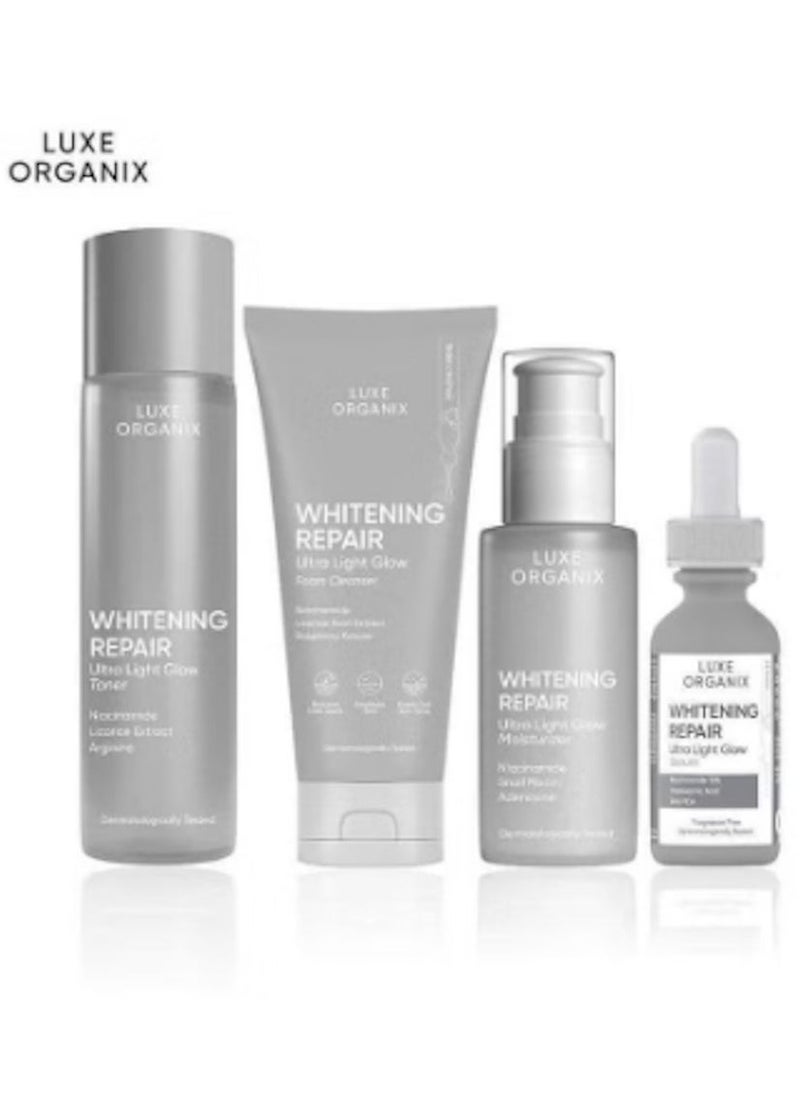 LUXE ORGANIX - Luxe Organix Whitening Repair Cleanser / Toner / Moisturizer / Serum - Image 1