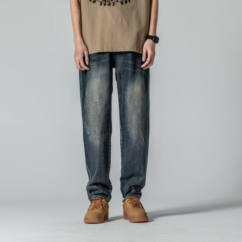 Unisex Casual Daily Denim Jeans - Image 1
