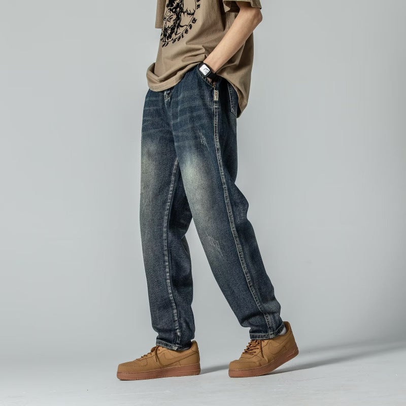 Unisex Casual Daily Denim Jeans - Image 2