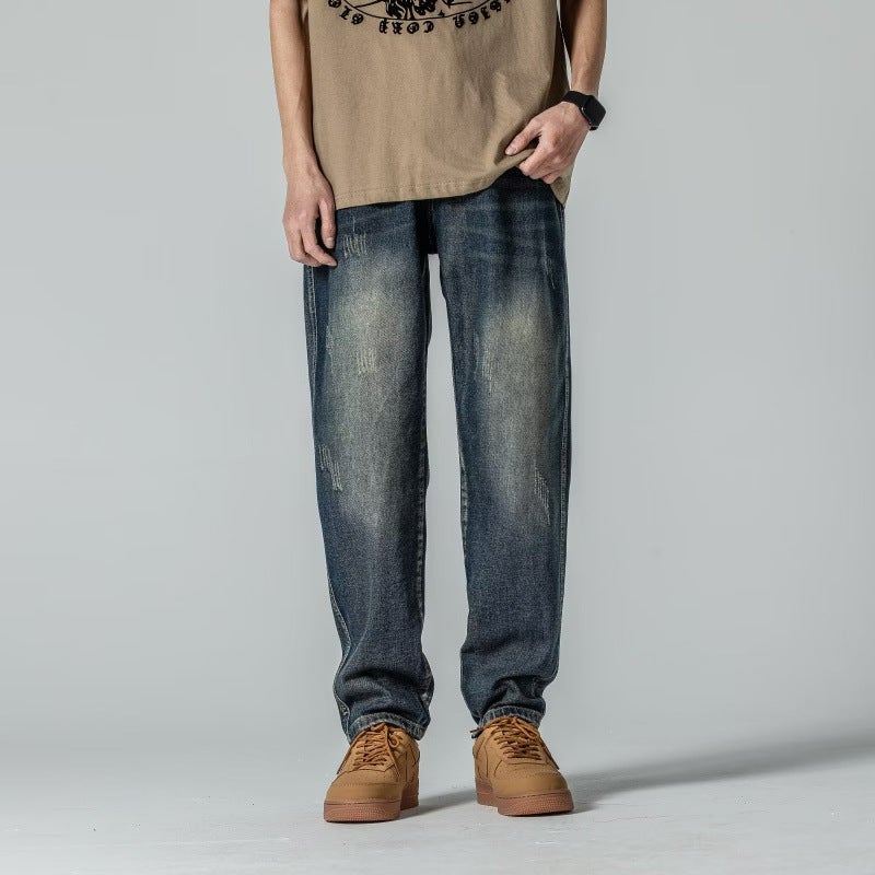 Unisex Casual Daily Denim Jeans - Image 4