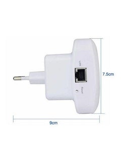 NIBEMINENT Wireless 300Mbps Wifi Router Range Extender White  - Image 4