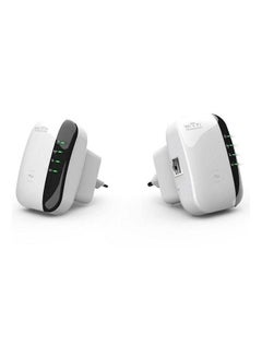 NIBEMINENT Wireless 300Mbps Wifi Router Range Extender White  - Image 2