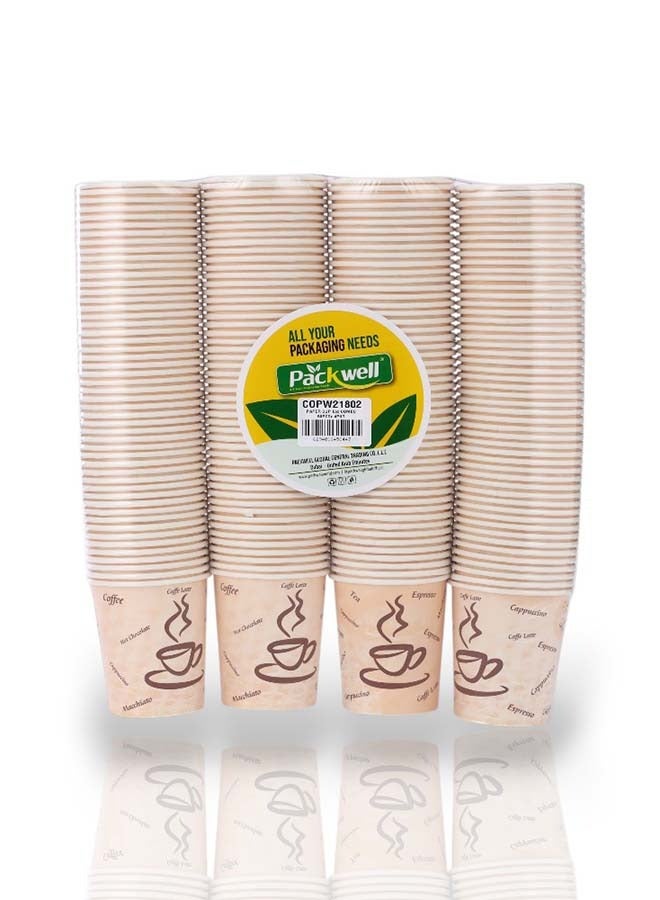 packwell Combo Paper Cup 6 Oz 50 Pcs * 4 Packet 200 pcs - Image 2