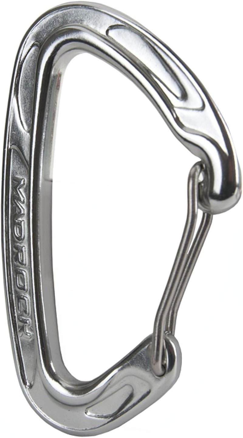 Ultra Light Straight Carabiner (Silver)