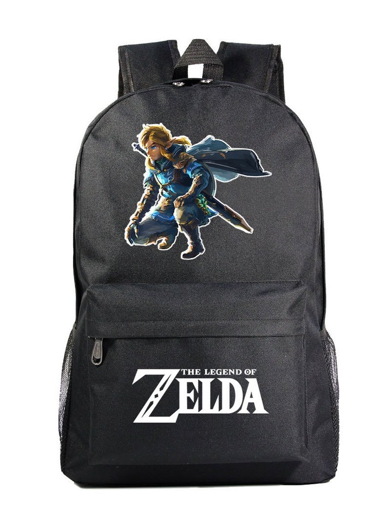 ZELDA Printed Youth Casual Backpack
