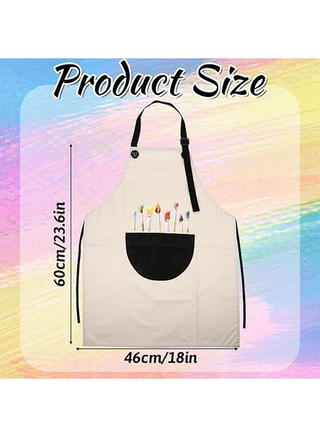 Kid Art Apron,Kids Painting Apron with Pocket,Art Smock for Children Adjustable Waterproof ,Kids Aprons for Painting Cooking Crafting Arts Gardening - Image 2