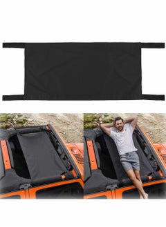 Car Roof Hammock, Compatible with Jeep Gladiator JT & Jeep Wrangler YJ, TJ, JK, JKU, JL, JLU 1987-2020 4-Door and 2-Door