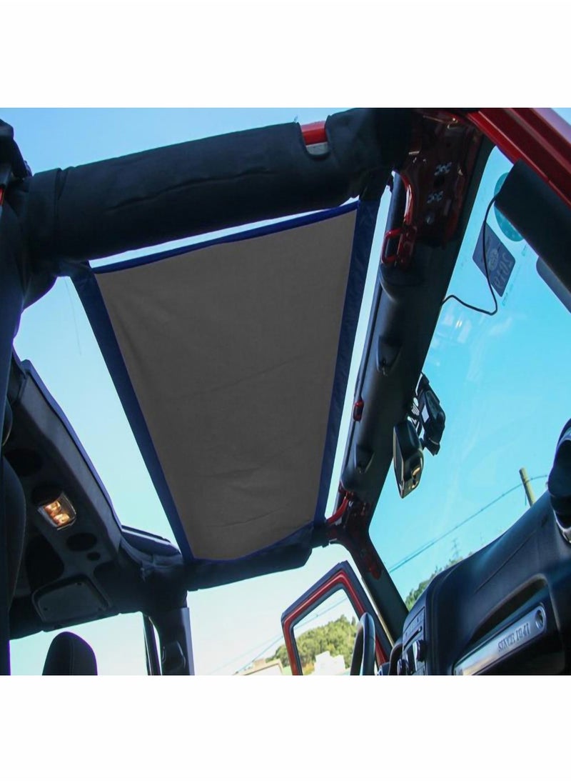 SYOSI - Car Roof Hammock, Compatible with Jeep Gladiator JT & Jeep Wrangler YJ, TJ, JK, JKU, JL, JLU 1987-2020 4-Door and 2-Door - Image 1