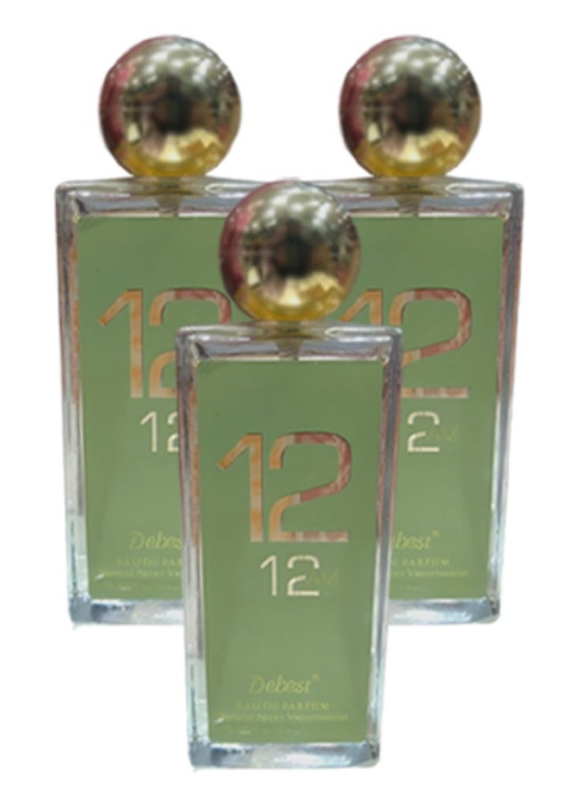 دبيست  3 قطع عطر 12 صباحًا للجنسين 100 مل - Image 1