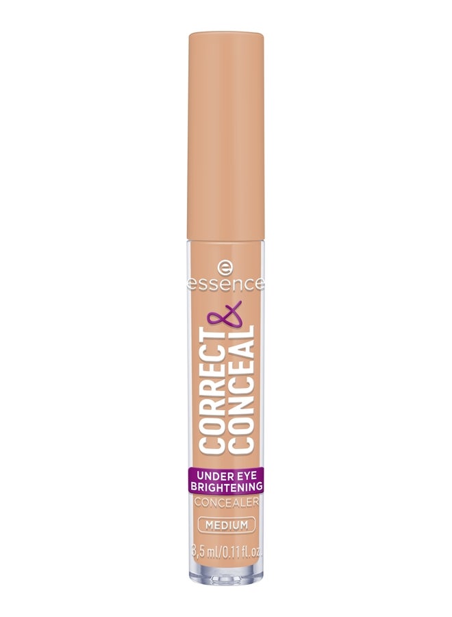 Essence Correct & Conceal Under Eye Brightening Concealer 20 Medium - Image 1