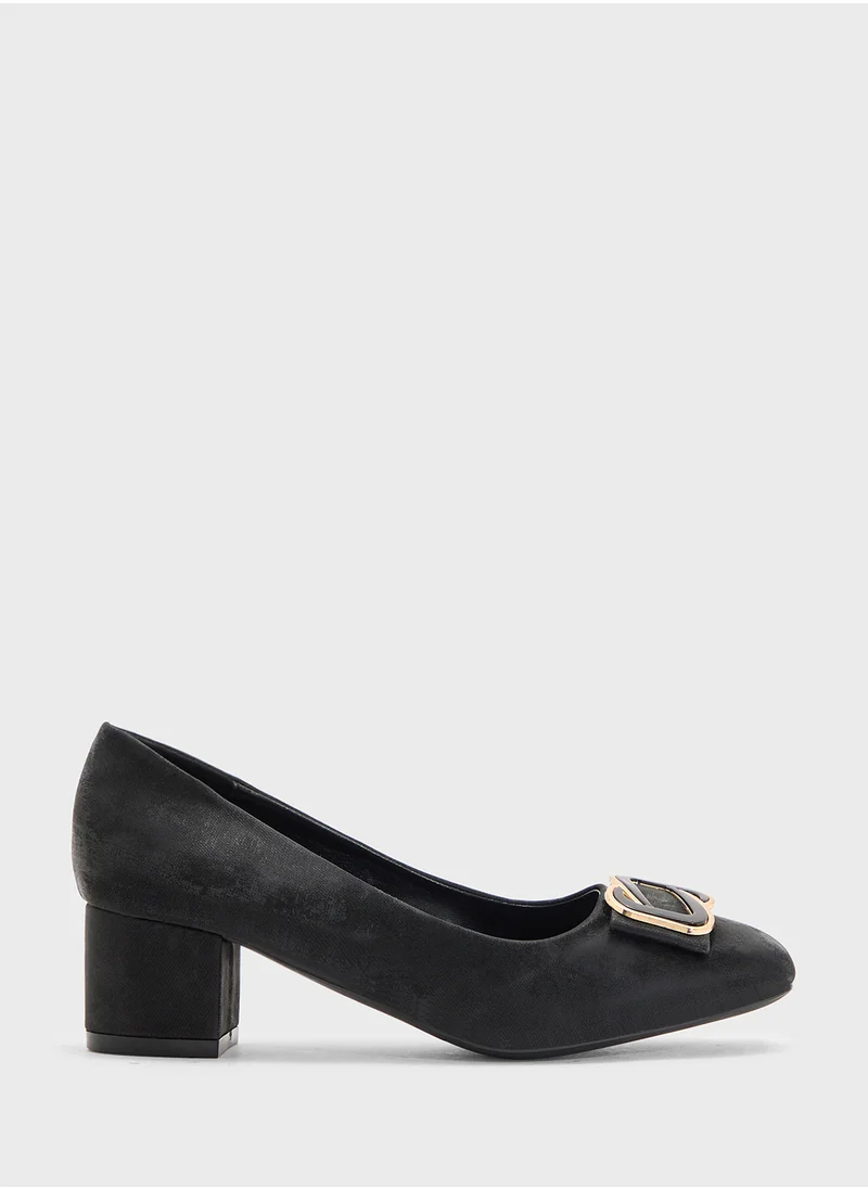 بيتك ستيبس Low Block Heeled Pump