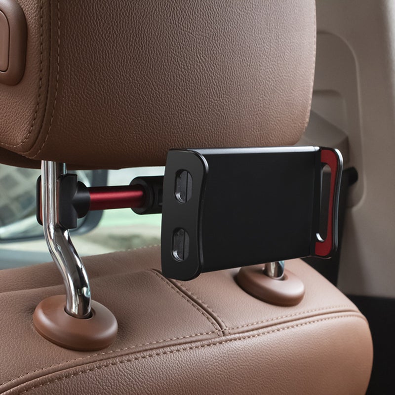 Car Tablet Holder Backseat Headrest Phone Stand 4-10.5 inch Phone Tablet Holder Replacement for iPhone X 8 iPad 1 2 3 4 Mini - Image 2