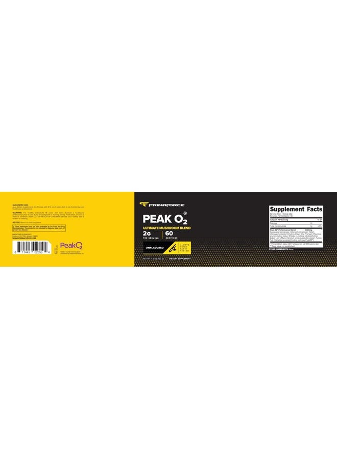 PrimaForce Peak O2 Workout Supplement, 120 Grams - Proprietary Blend, Non-GMO, Vegan and Gluten Free - Image 5