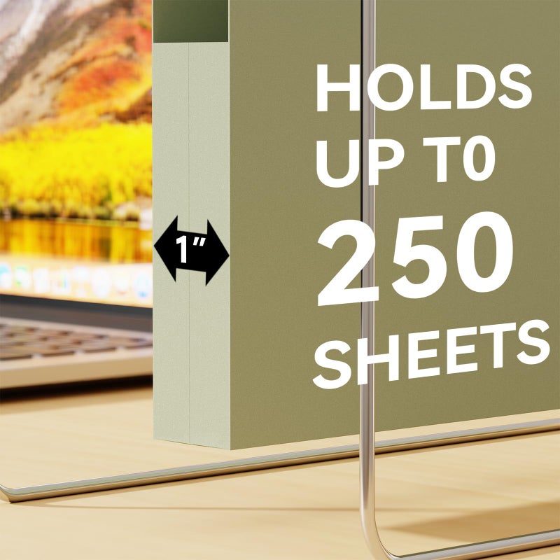Ansook Hanging File Folders Letter Size Extra Capacity,Heavy Duty 1'' Exandable File Folders Hanging with Tabs,12 Pack Pastel Plastic Filing Cabinet Folders,Desk Hang File Organizer for Office Home - Image 2