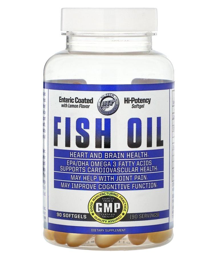hi tech pharmaceuticals Fish Oil Lemon 690 mg 90 Softgels